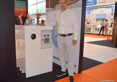 Nadir Laaguili was with Agrona in the booth at PB tec.